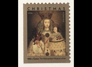 USA Amerika 2020 Nr. 5779 Weihnachten Christmas Natale Maria mit Kind Kunst