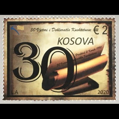 Kosovo 2020 Nr. 506 30. Jahrestag der Verfassungserklärung Politik 