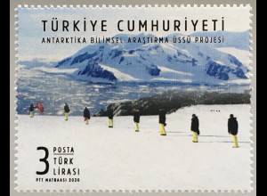 Türkei Turkey 2020 Nr.4621 Wissenschaftliche Forschungsstation Antarktis