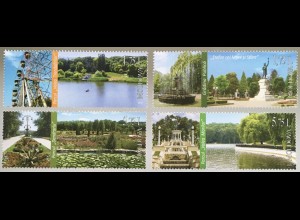 Moldawien Moldova 2020 Nr 1136-39 Öffentliche Parks und Gärten von Chișină