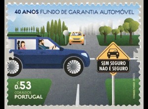 Portugal 2020 Nr. 4659 40 Jahre Garantiefonds der Kfz-Haftpflichtversicherung