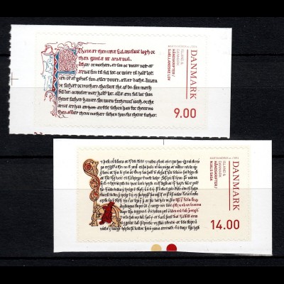 Dänemark 2014 Michel Nr. 1797-98 Handschriften
