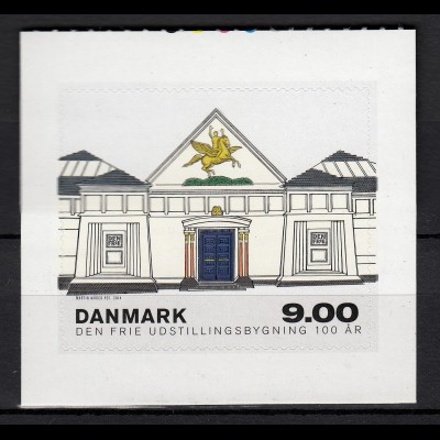 Dänemark 2014 Mi. Nr. 1790 100 Jahre Kunsthaus Den Frie Udstillingsbygning