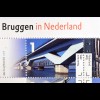 Niederlande Netherlands 2015, Michel Nr. 3332-41 ZD-Bogen mit 10 Werten, Brücken