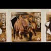 Kanada Canada 2015 Block 213 Dinosaurier