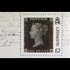 Guernsey 2015 Block 74 175 Jahre erste Briefmarke Penny Black 1 Block