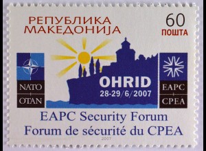 Makedonien 2007 Michel Nr. 437 Sicherheitsforum des EAPC