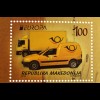 Mercedes Briefmarke Makedonien 2013 Block 26 Europa Postfahrzeuge