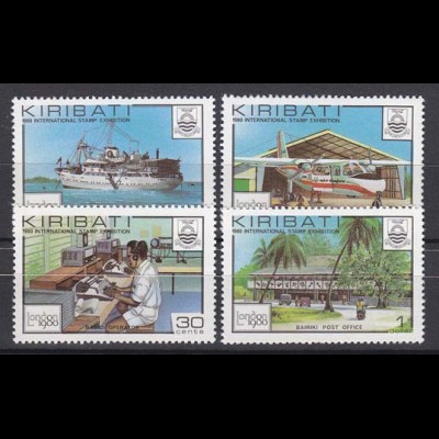 Kiribati 1980, Michel Nr. 349-52, Ansichten