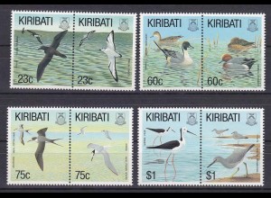 Kiribati 1993, Michel Nr. 599-06, Seevögel