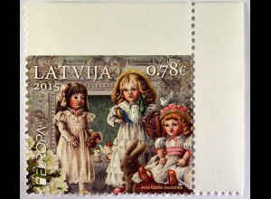 Lettland Latvia 2015 Michel Nr. 941 aus MH Altes Spielzeug Europa