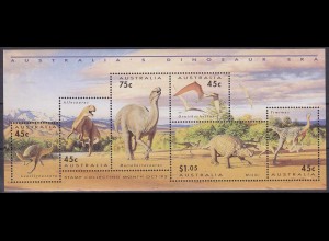 Australien Australia 1993, Block 15 + I + II, 3 Blocks, Prähistorische Tiere