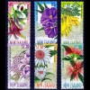 Neuseeland, Einheim. Flora aus den Jahren 1972-99, 4 kpl. Sätze, siehe Bilder