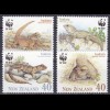 Neuseeland, Tiermotive aus den Jahren 1991-99, 10 Sätze + 2 Blöcke, siehe Bilder