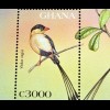 Geierrabe Andenbartvogel Vögel aus Ghana 1 Satz 7 Blöcke 1 Bogen