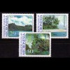Mikronesien, Pflanzen + Landschaften JG 1989-95, 3 Sätze + 1 Klbg., Orchideen