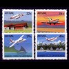 Mikronesien, Weltraum und Luftfahrt aus JG 1990-96, 4 kpl. Sätze, siehe Bilder