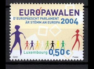 Luxemburg 2004 Michel Nr. 1644 Sechste Direktwahl zum Europäischen Parlament