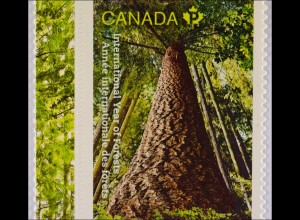 Internationales Jahr des Waldes Briefmarken aus Kanada