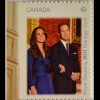 Hochzeit von Prinz William und Catherine Middleton Briefmarken aus Kanada