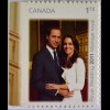 Hochzeit von Prinz William und Catherine Middleton Briefmarken aus Kanada