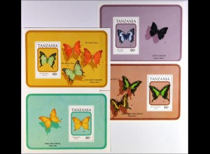 Schmetterlinge Club Tailed Charaxes Green Patch Swallowtail 4 Blocks