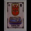 Gibraltar 6. Juni 1994 Michel Nr. 694 Architektonisches Erbe maurische Burg