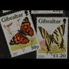 Gibraltar 1997, 793-96, Schmetterlinge; Aurorafalter, Distelfalter, Segelfalter