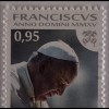 Vatikan Vatican 2015, Nr. 1827-30, Drittes Pontifikatsjahr von Papst Franziskus