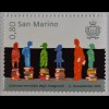 San Marino 2015, Michel Nr. 2633-34, Welttag der Lehrer, Satz mit 2 Werten