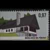Slowenien Slovenia 2015, Michel Nr. 1147-51, Berggasthöfe, Satz mit 5 Werten 