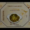 Türkei Turkey 2012, Block 90, Regionale Küche (I); Maisbrei, Gebratene Sardellen