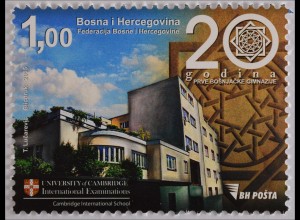 Bosnien Herzegowina 2015 Michel Nr. 662 Erstes Bosnisches Gymnasium