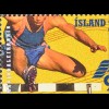 Sportspiele der EU-Kleinstaaten Hürdenlauf Segeln Briefmarken aus Island