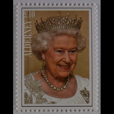 Alderney 2015 Michel Nr. 538 Queen Elizabeth II. Längste Regierungszeit 1952